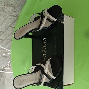 Ladies light gray and black size 7.5